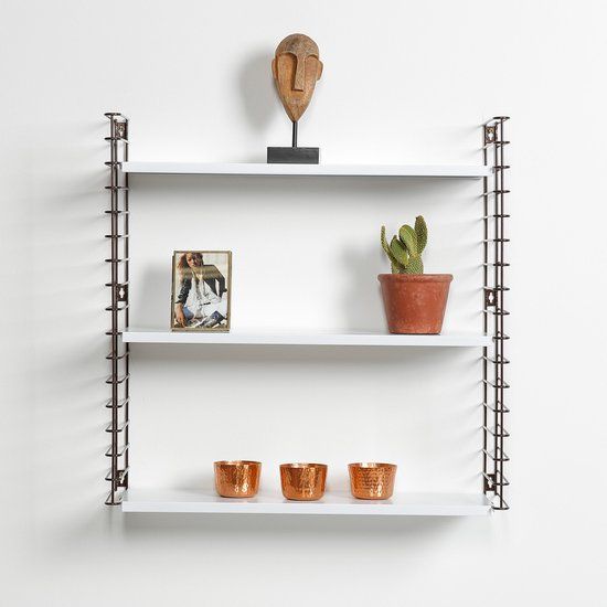 Tomado Wandrek Modulair - 70x70x68cm - Brons/Wit
