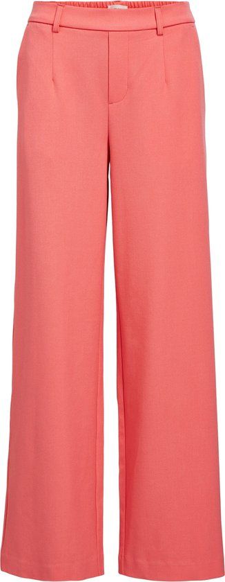 Object Objlisa Wide Pant Broeken Dames - Perzik - Maat 38