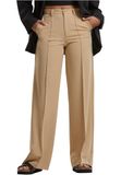 Urban Classics Pleated Wijde broek - Taille, 31 inch - Beige