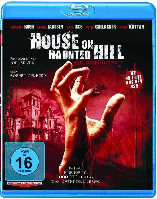 House Planet Media home enter- tainment GmbH House on Haunted Hill / Blu-ray / 1999