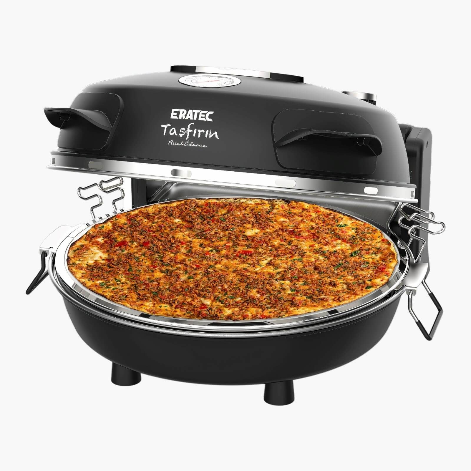 Eratec PM-27 Pizza Oven - Black - 400°C - 1 Pizza
