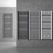Shenzhen Haorui Industrial Technology Co., Ltd. Radiateur de salle de bain design Noir mat 500x1200 mm - Chauffe-serviettes et sèche-serviettes