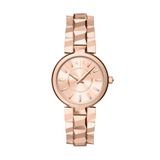 Armani Exchange Dameshorloge roestvrij staal roségoud 34 mm AX4408