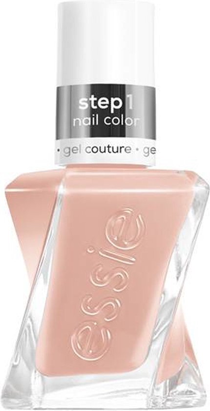 Essie gel couture - 511 bottoned and buffed - nude - langhoudende nagellak - 13,5 ml