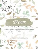 Bloom: A guided journal for therapeutic writing, habits, gratitude and ikigai