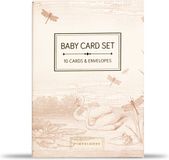 Pimpelmees card binder 10 cards - incl. envelopes - warm nude