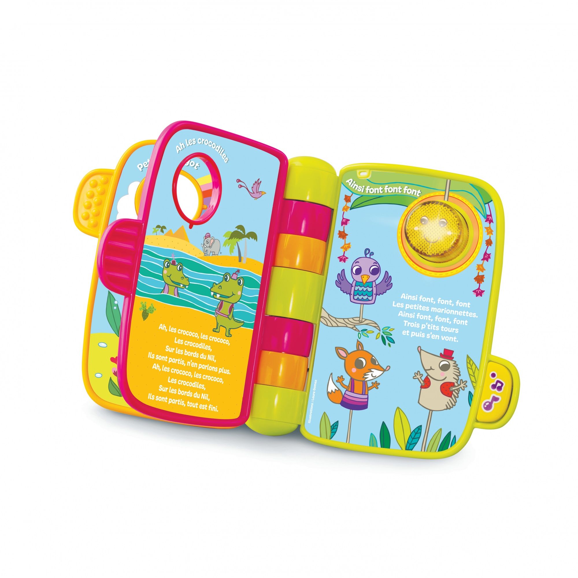 VTech Baby 80-138365 Enchanted Little Book - My First Nursery Rhymes - French