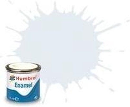 Humbrol Emailleverf Metallic - No. 191 Chrome Silver - 14 ml