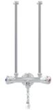 STIEBEL ELTRON Tweehendel-wandarmatuur VL-G Messing Chroom 205617