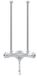 STIEBEL ELTRON Tweehendel-wandarmatuur VL-G Messing Chroom 205617