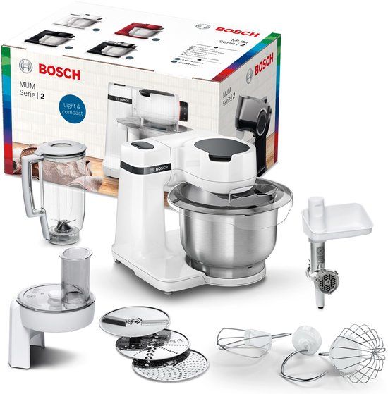 Bosch Serie 2 MUMS2EW30 Keukenmachine - 700W - Wit