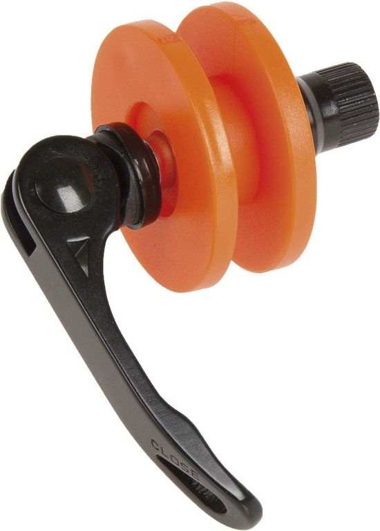 Super B Kettinghouder Classic Met Quick Release Oranje/zwart