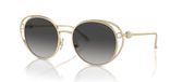 Zonnebril, Jimmy Choo JC 4003HB Zonnebril Goud/Grijs Shaded 53/18/140 Dames