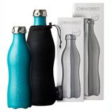 Dowabo drinkfles Cocktail Coll enkelwandig Flamingo - 1200 ml - Roze