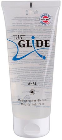 Just Glide Anaal Glijmiddel 200 ml - Transparant - Zonder Smaak