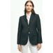Brooks Brothers Blazer en laine avec boutons à tige dorée bleu marine