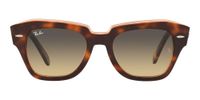 Ray-ban State Street Rb 2186 Sonnenbrille Unisex Havanna Quadratisch Braun 49mm