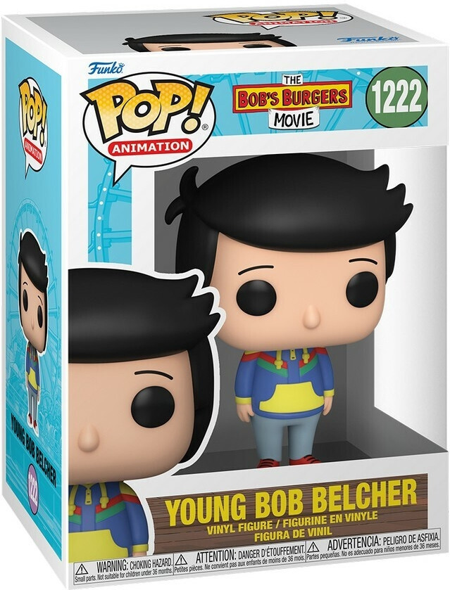 Funko Bob's Burgers Pop Vinyl: Young Bob Belcher Tina Belcher