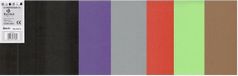 Rayer Foam rubberplaat - 6 kleuren