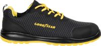 Goodyear Noir, chaussures de sécurité respirantes, vêtements de travail, catégorie S3 – taille 47