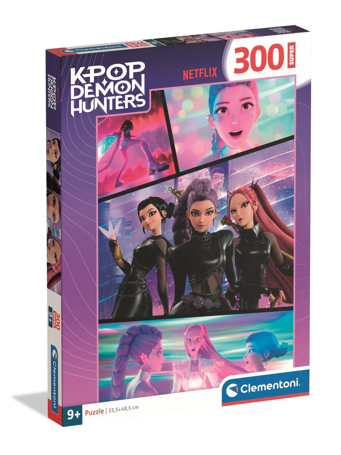 Clementoni K-Pop Demon Hunters Puzzel 300 Stukjes