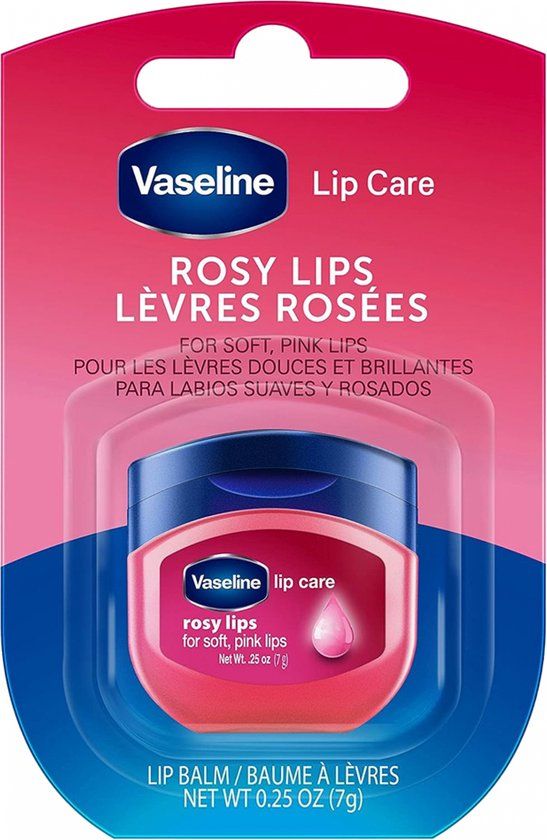 Vaseline Lip Balm Rosy Lips - 7 g