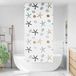 Maison Exclusive - Rideau de douche, dimensions 100x240 cm, largeur du tissu : 96 cm