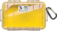 Peli Case 1040 Micro Geel / Transparant