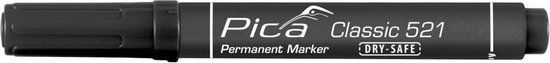 Pica 521/46 Permanent Marker - Black - 2-6mm
