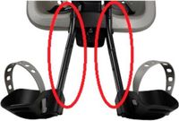 Thule Yepp Mini Voetbakstang LR - Grijs