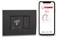 Honeywell Home Thermostat connecté encastrable avec WiFi, contrôle par application, programme hebdomadaire, 230 V, gris