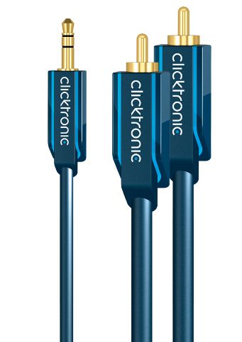 CLICKTRONIC 1m MP3 Adapter - 70465-GB