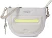 Hedgren Schoudertas Bonbon Halfmoon Crossover Vaporous Grey Lichtgrijs