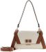 GUESS Karnilla Flap Shoulder Bag Natural / Cognac beige