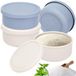 Ibenzoa® Set de quatre récipients de fermentation de pâte en silicone avec couvercle, 700ml, pour pâte à pizza