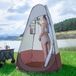 Merkloos Douchetent - omkleedtent voor outdoor – toilettent