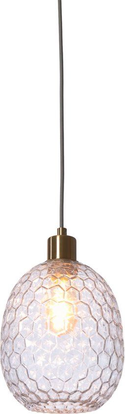 it's about RoMi Venice Hanglamp - Clear Glass - 18x18x27cm
