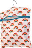 Beldray Rainbow Peg Bag – Regenboog Print – Haringen Opbergen – Tot 50 Haringen – Houder Pouch – Herbruikbaar Ophangetui – Meerkleurig