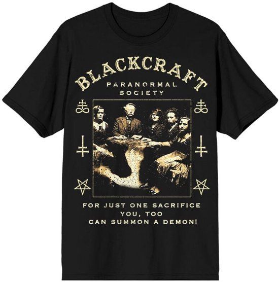Blackcraft Cult Paranormal Seance Heren T-shirt - Zwart - XXL