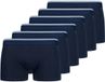 Skiny Boxershorts Heren Katoen Effen Blauw XXL 6-Pack