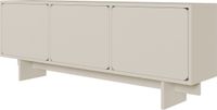 Selsey WUWU - TV-meubel met 3 deuren, grijs, 150 cm