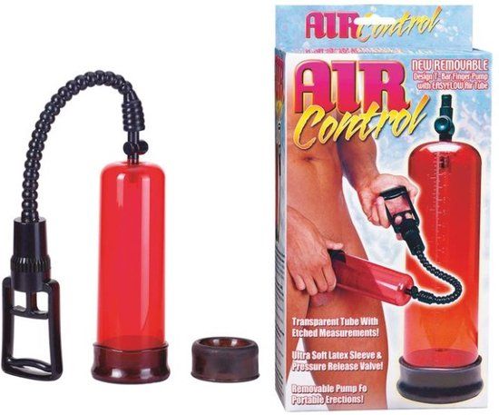 Seven Creations Air Control Penispomp - Rood