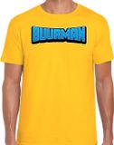 Bellatio Decorations T-shirt voor heren - Buurman en Buurman - Geel - XL