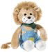 HEUNEC 335479 pluche dier, bruin, blauw
