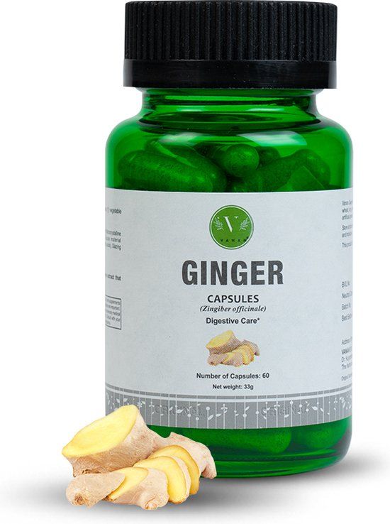 Vanan Ginger - Vegan Gemberwortel Capsules - 60 stuks