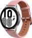 By Qubix Qubix Garmin Venu / Sq / Sq2 / 2 plus - Premium Leather bandje - Oudroze