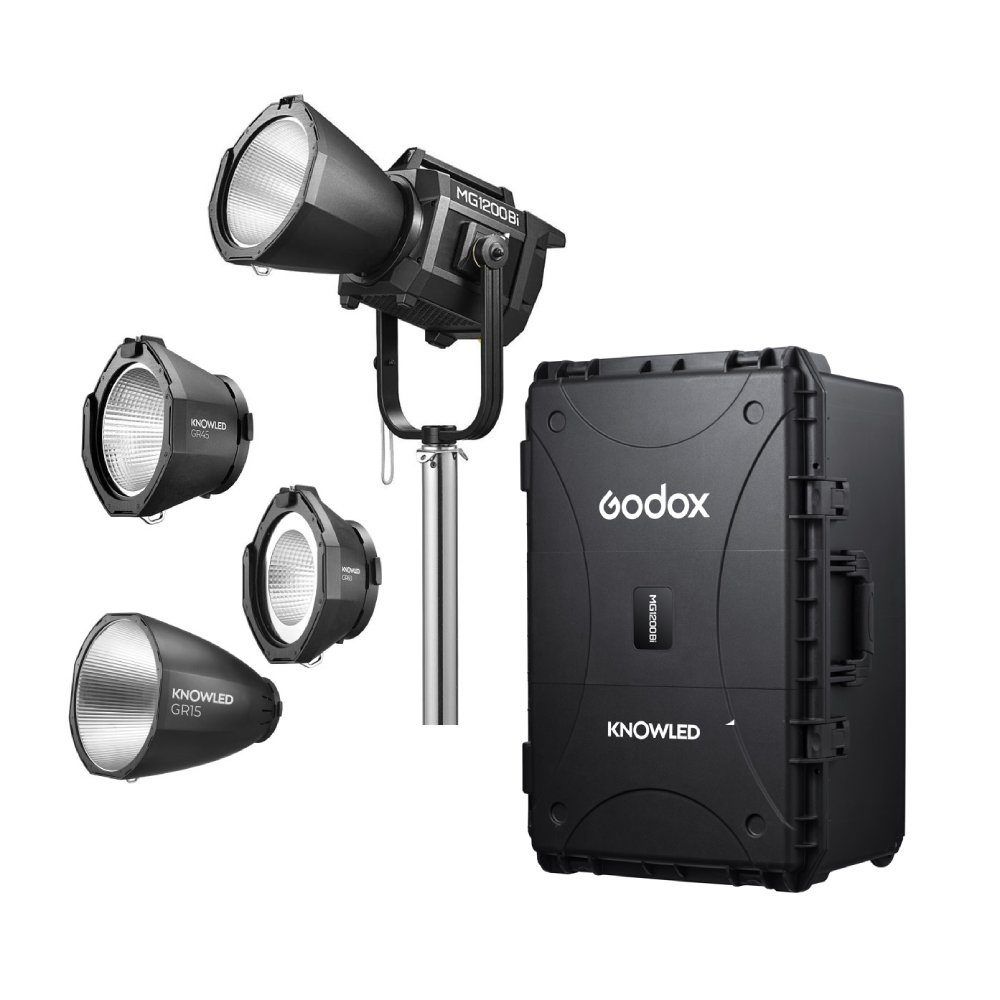 Godox Knowled MG1200Bi K3 Bi-Color LED Light Kit
