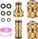 OEM Messing Slangkoppeling set, 4-delig, 1/2 inch adapter