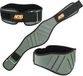 Ceinture de musculation Bol Grey Embossed V foam Belt gym training powerlifting straps