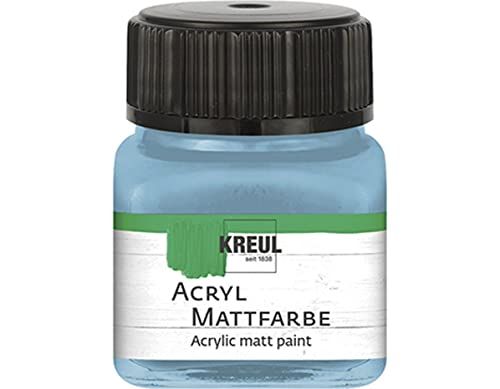KREUL 75238 - Matte acrylverf, Beiers blauw, 20 ml